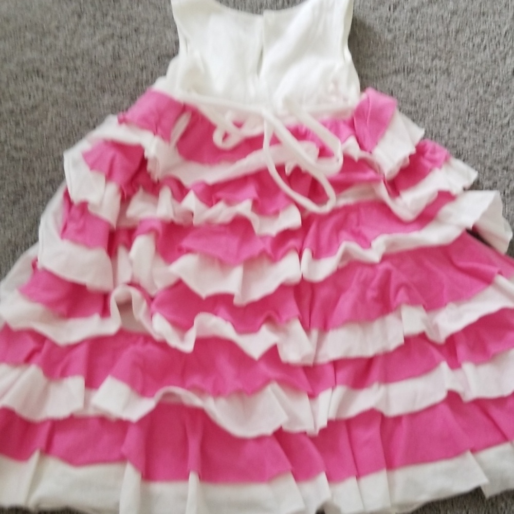 Girls ruffle dress - Picture 2 of 2